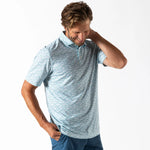 Long Drive Performance Polo Pastel Blue