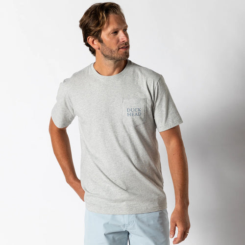 Trout Short Sleeve T-Shirt Varsity Grey