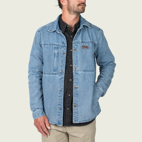 Delano Denim Shacket Light Denim