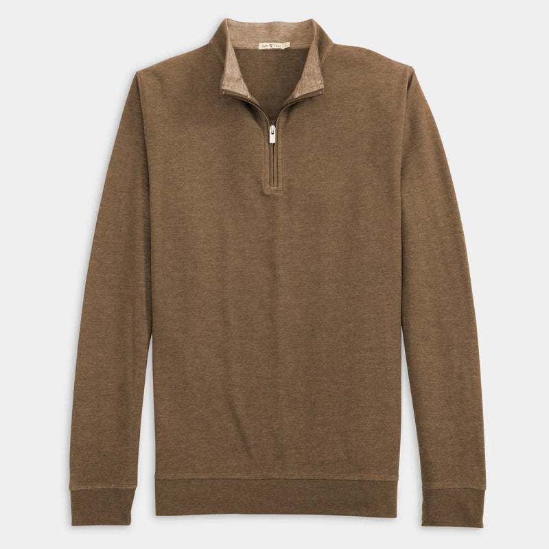 Cigar Cotton/Modal Quarter-Zip