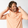 Windward Performance Hooded T-Shirt Copper Tan Heather