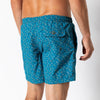 6" Print Sailport Swim Short Sail Blue