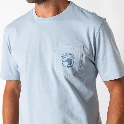 Sure Sign Short Sleeve T-Shirt Light Blue