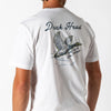 Social Sportsman Short Sleeve T-Shirt White