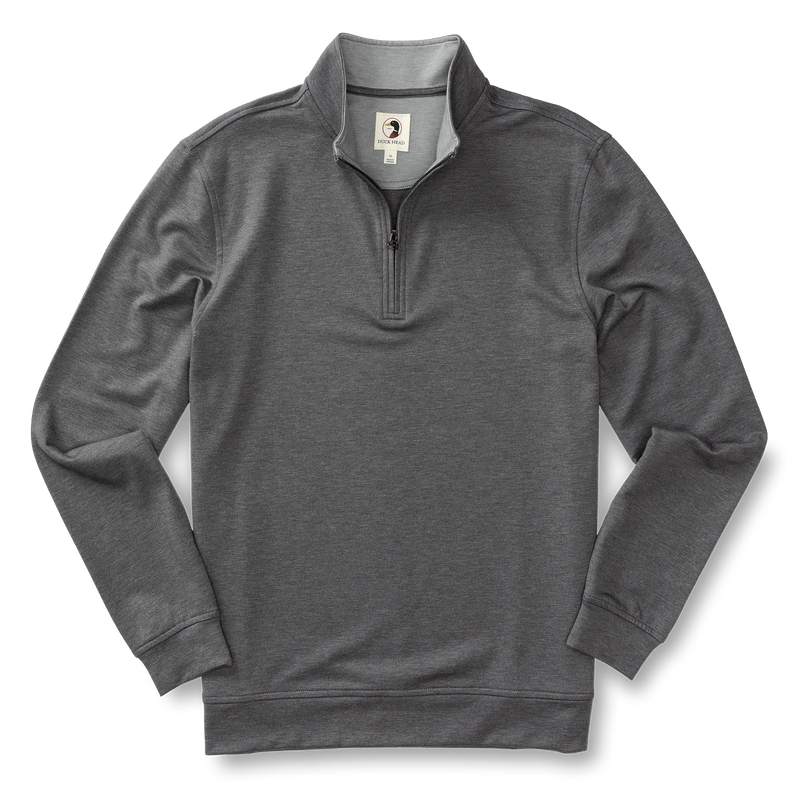 Dunmore 1/4 Zip Pullover Magnet Grey Heather