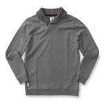 Heyburn Shawl Collar Pullover Brushed Nickel Heather