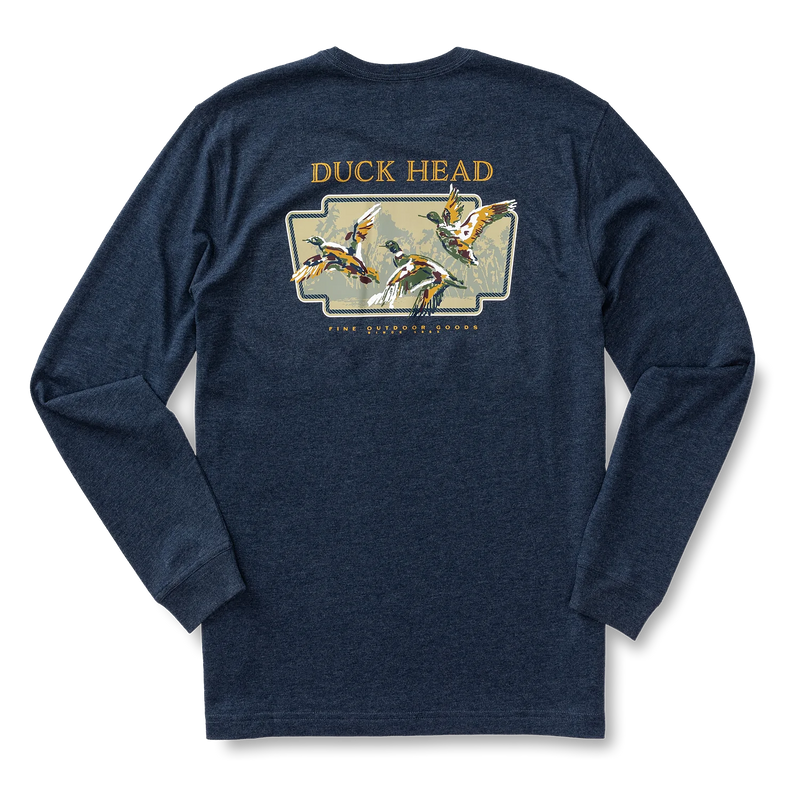 Flying Mallard T-Shirt Navy