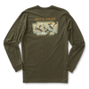 Flying Mallard T-Shirt Dark Forrest Green