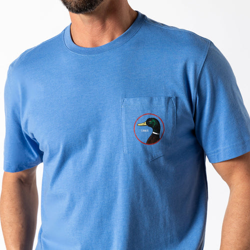 Logo Short Sleeve T-Shirt Lake Blue