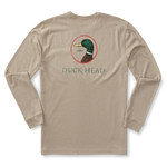 Logo Long Sleeve T-Shirt Khaki Heather