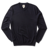 Buckley Merino V-Neck Sweater Navy