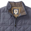 Fremont Performance Quilted Vest Slate Blue