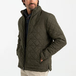 Fremont Performance Quilted Jacket Dark Forest Green