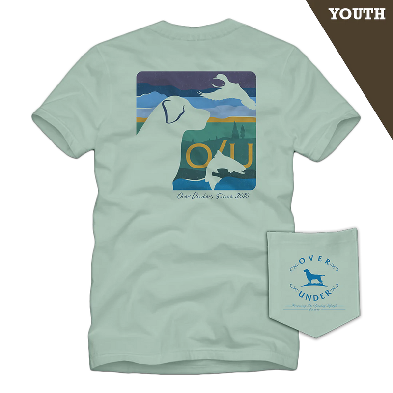 S/S YOUTH FIELD COLORS T-SHIRT GREEN TEA