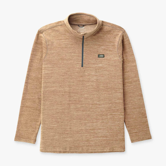 Coastal Layer 1/4 Zip Rubber Heather