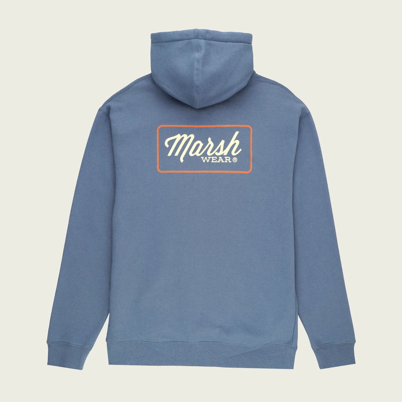 Script Hoodie Storm Blue