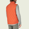 BARNWELL PUFF VEST APRICOT ORANGE