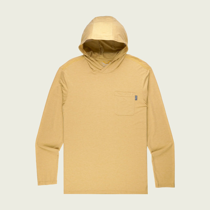 Buxton Tech Hoodie Wheat Heather