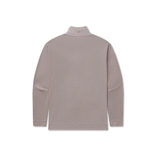 Copperton Waffle Vintage Pullover Light Gray