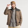 Falcon Hill Quilted Jacket Stone Brown