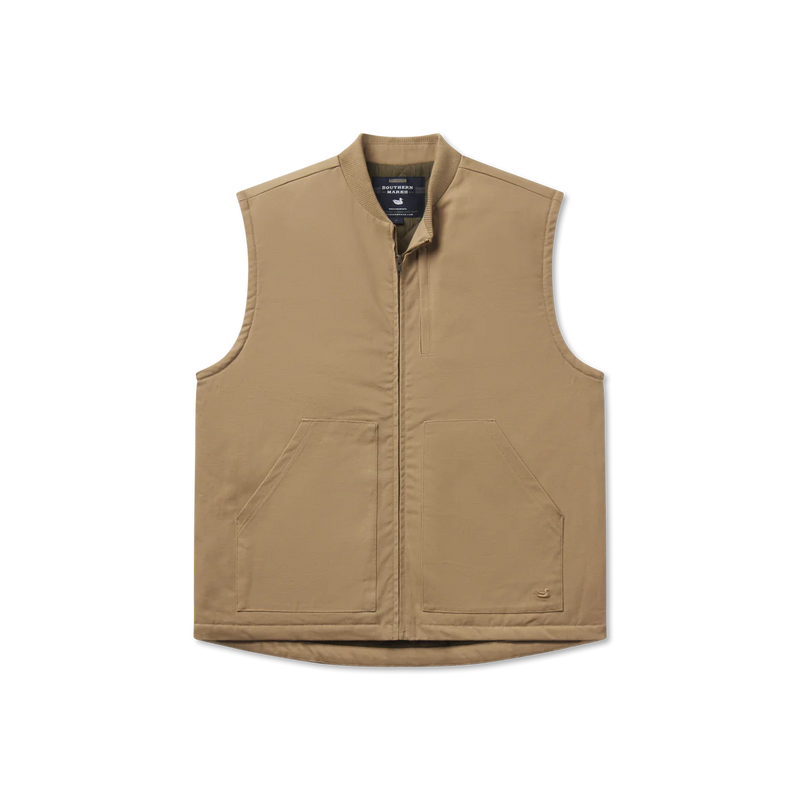 Meadow Bend Rugged Vest Field Khaki