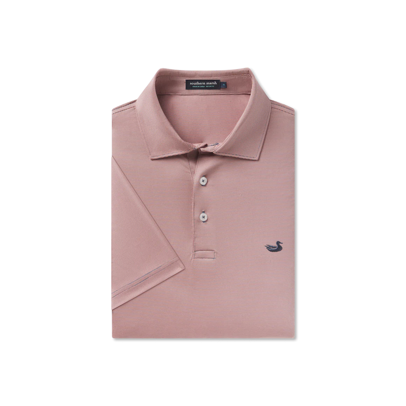 Bermuda Performance Polo - Wellington Stripe