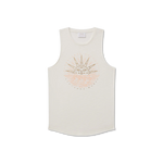 Sadie Vintage Rocker Tank - Sunset