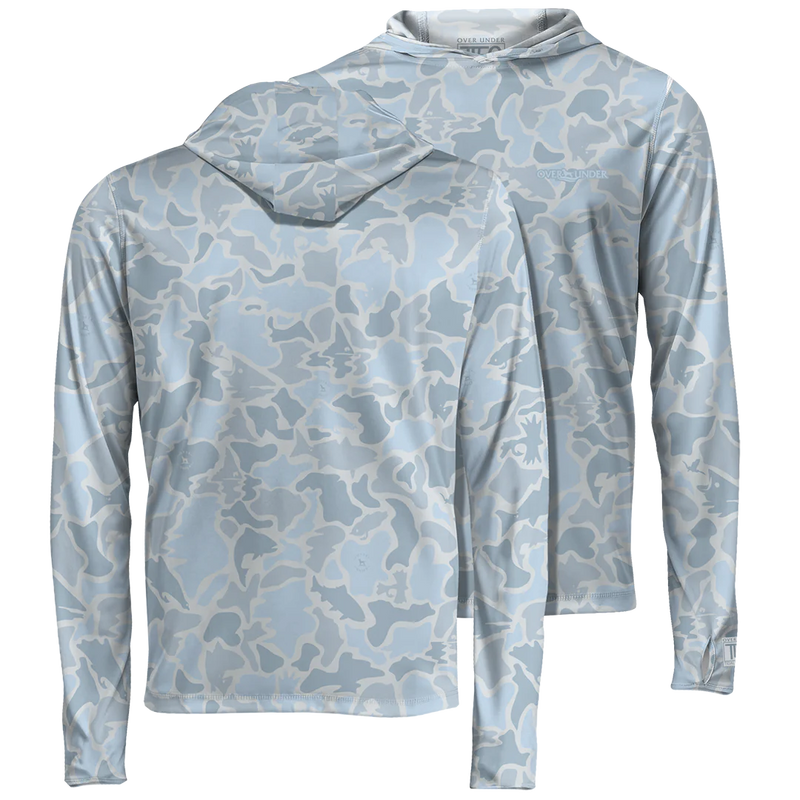 FIRST LIGHT TECH HOODY WATER CAMO