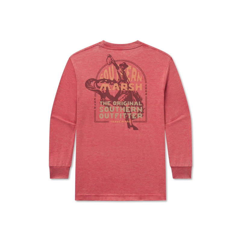 Youth Seawash™ Tee - Rodeo Rider - Long Sleeve