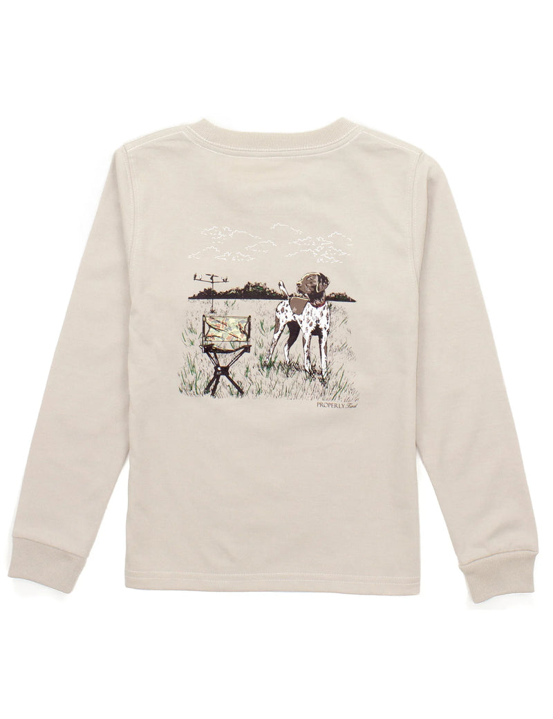 Boys Dove Hunt LS Linen