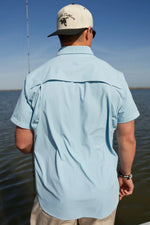 Performance Fishing Shirt - Dusty Blue