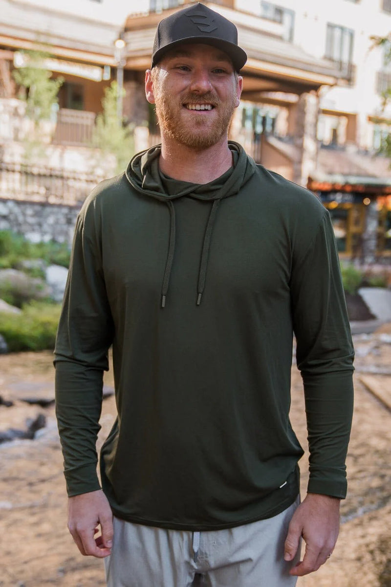 Performance Hoodie - Mallard Green