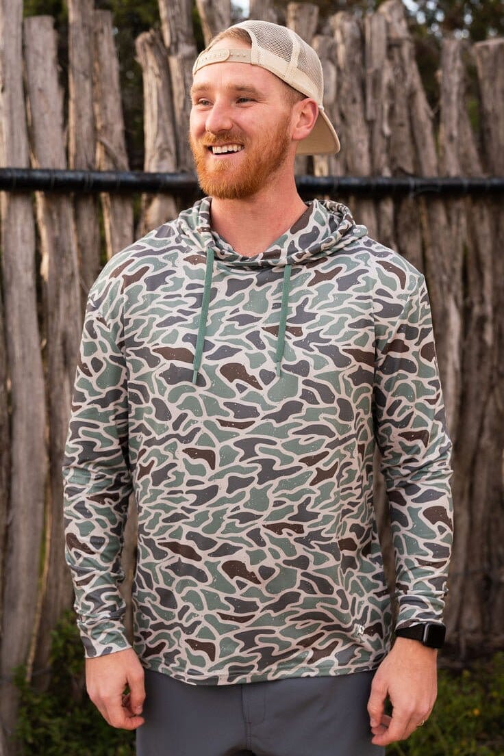 Performance Hoodie - Retro Duck Camo