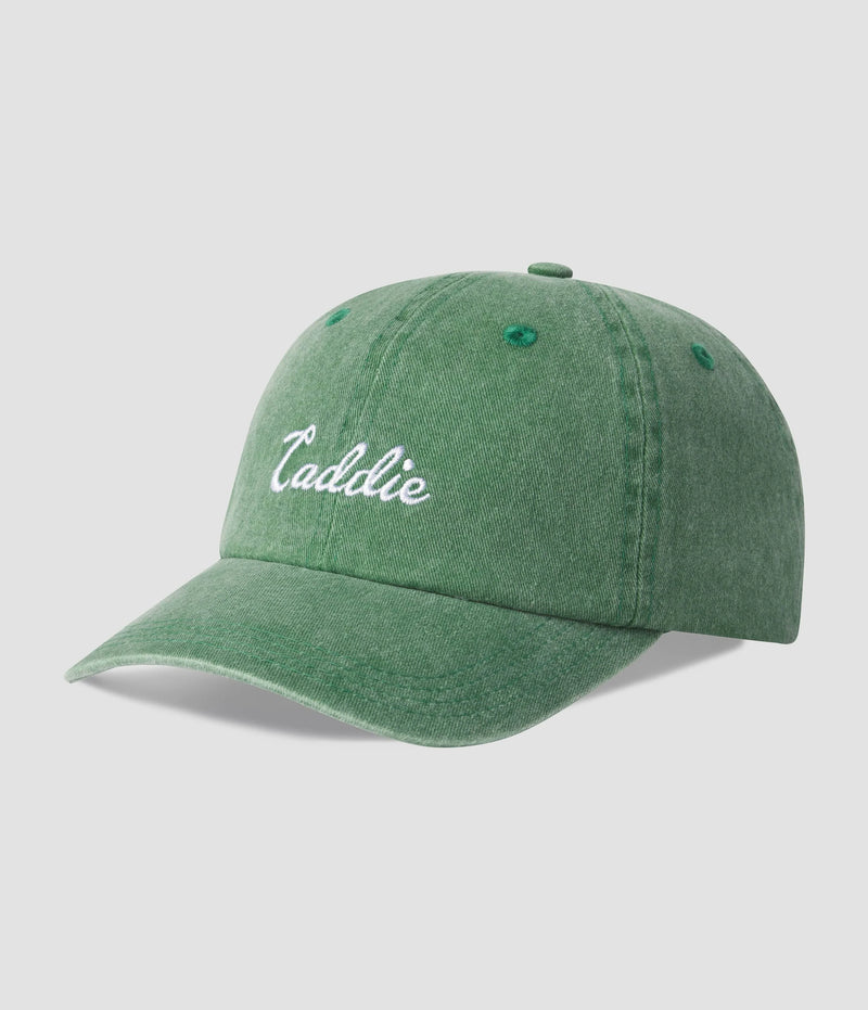 Washed Fitted Cap - Fairway Green