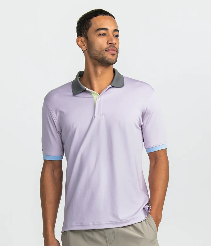 RETRO RIBBED CUFF POLO NAPA